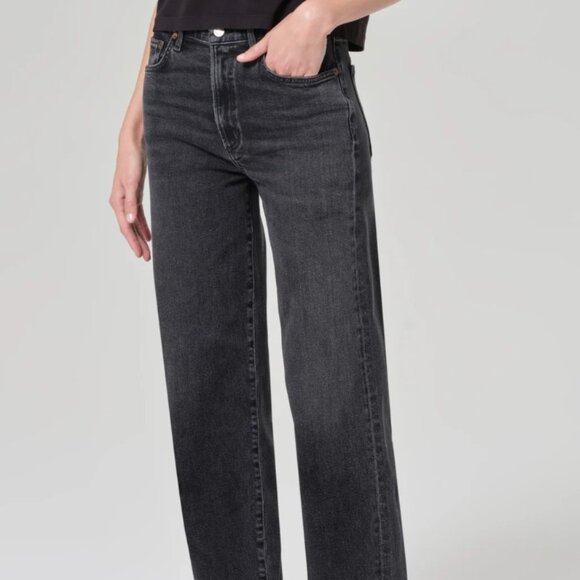 AGOLDE Denim - AGOLDE Harper Straight 29 in 'hush'